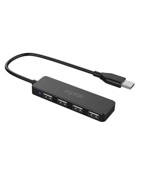 HUB 4 PTOS 4 X USB 2.0         APPROX PN: APPC46 EAN: 8435099531487   