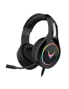 AURI + MIC 3.5MM PLATINET      GAMING RGB CASCOS NEGRO...
