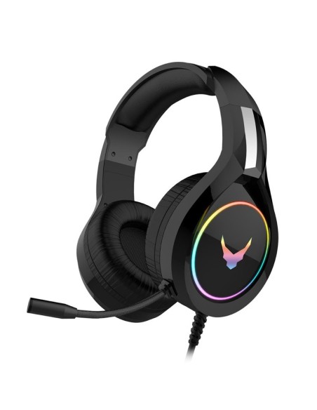 AURI + MIC 3.5MM PLATINET      GAMING RGB CASCOS NEGRO PN: VH6060B EAN: 5907595452069   