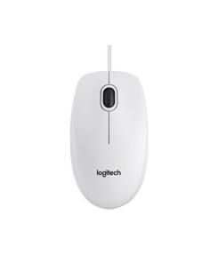 RATON USB LOGITECH B100 OEM    BLANCO PN: 910-003360 EAN:...