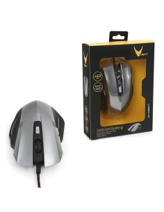 RATON OMEGA GAMING USB 3200DPI GRIS NEGRO OPTICO PN:...