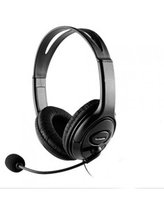 AURI + MIC USB   2  M COOLBOX  CHAT CASCOS NEGRO PN:...