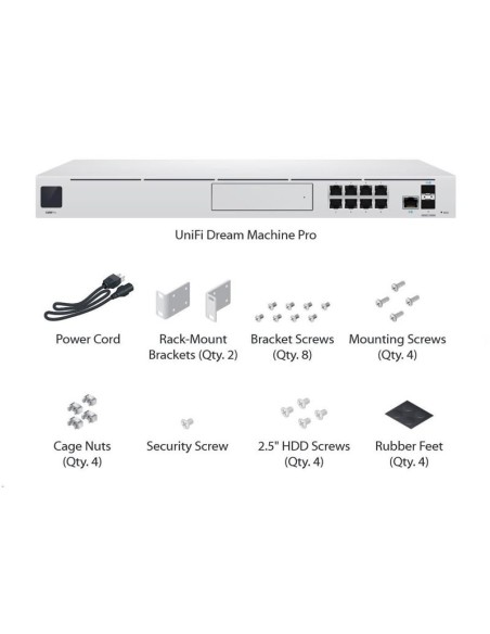 SWITCH UNIFI  9PTOS UBIQUITI   UDM-PRO PN: UDM-Pro EAN: 817882027373    