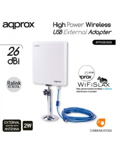 WIRELESS USB CON ANTENA EXTERN A DIRECCIONAL , BLANCO PN:...