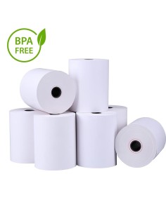 PAPEL TERMICO CAJA 100 ROLLOS  100X50X12 SIN BISFENOL A...