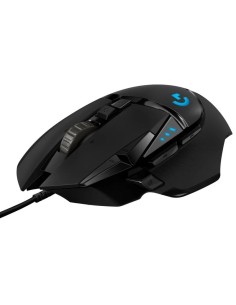 RATON LOGITECH G502 HERO       25600 DPI CON CABLE NEGRO...