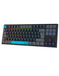 TECLADO USB GAMING PHOENIX     ROYAL MECANICO NEGRO RGB...