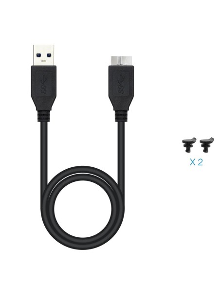 CAJA M.2      USB 3.1 TOOQ     NGFF GRIS PN: TQE-2281G EAN: 8433281009929   