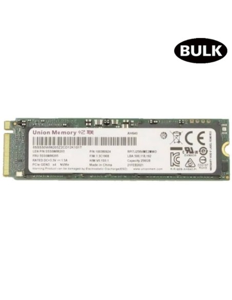 DISCO M.2 256GB UNION MEMORY   BULK PN: REA3014 EAN: 1000000003014   