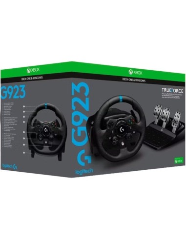 VOLANTE LOGITECH CON PEDALES   G923 TRUE FORCE...