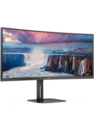 MONITOR   34" AOC WQHD CU34V5C /BK MULTIMEDIA...