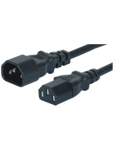 CABLE CORRIENTE MONITOR A PC   1.5M NEGRO PN: MONITOR A...