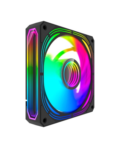 VENTILADOR KIT X4 12CM GAMING  ARGB COOLBOX INFINITY PRO KIT PN: COO-VAU-ARX4 EAN: 8436624420962   