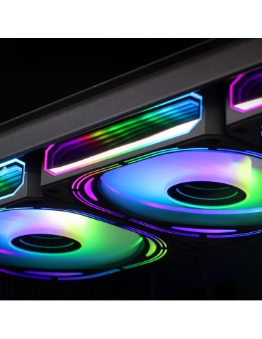 VENTILADOR KIT X4 12CM GAMING  ARGB COOLBOX...