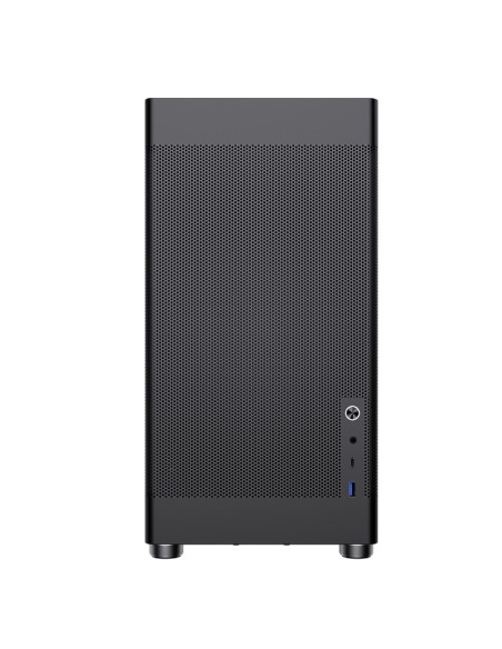 CAJA ATX COOLBOX MESH MP1      TORRE NEGRA SIN FUENTE PN: COO-CHA-MP1B-0 EAN: 8436624420214   