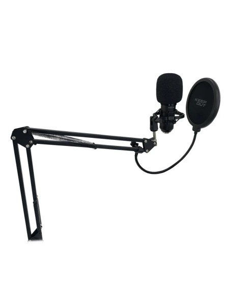 KIT MICROFONO KEEP OUT XLR     STREAMING KIT PN: XMICPROKIT EAN: 08435099529187  