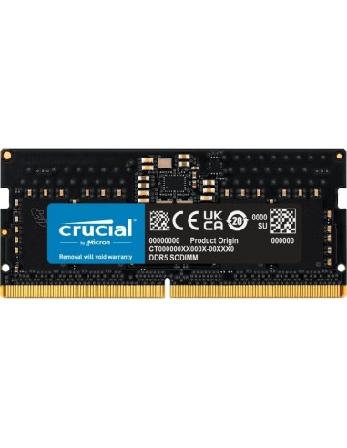 SODIMM DDR5  8GB/4800 CRUCIAL  CL40 PN:...