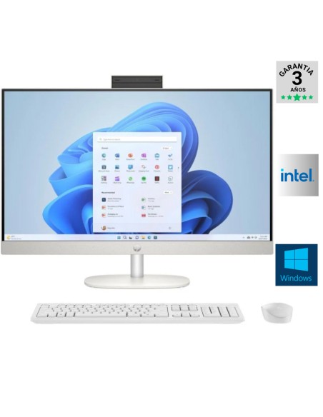 AIO   27" HP     I5-1335U 16GB 512GB W11HOME BLANCO PN: B86J7EA EAN: 198990423777    