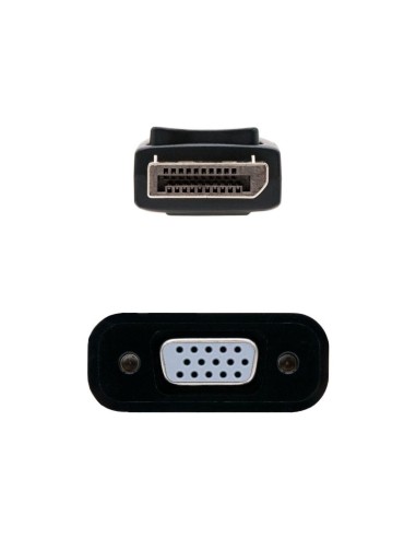 CONVERSOR DP MACHO A VGA       HEMBRA 15CM PN:...