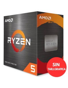 AMD S-AM4 RYZEN 5 5600   BOXV  3.5GHZ CON VENTILADOR PN:...