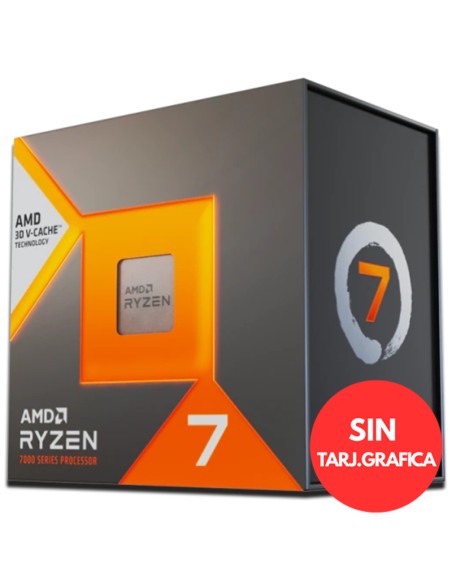 AMD S-AM5 RYZEN 7 7700   BOXV  3.8 GHZ BOX CON VENTILADOR PN: 100-100000592BOX EAN: 730143314497    