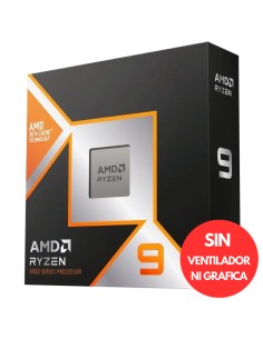 AMD S-AM5 RYZEN 9 9950X   BOX  4.3 GHZ BOX SIN VENTILADOR...