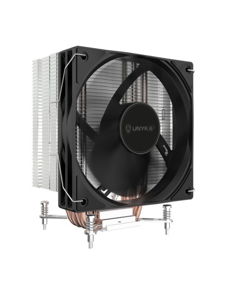 VENTILADOR Y DISIP. UNYKA      UNYCOOL H41 NEGRO PN: UK324012 EAN: 8436617921674   