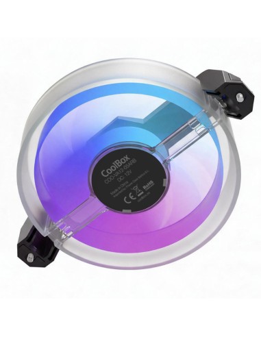 VENTILADOR 12CM GAMING COOLBOX T12 REVERSE ARGB...